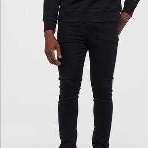 Men’s Slim Black Denim